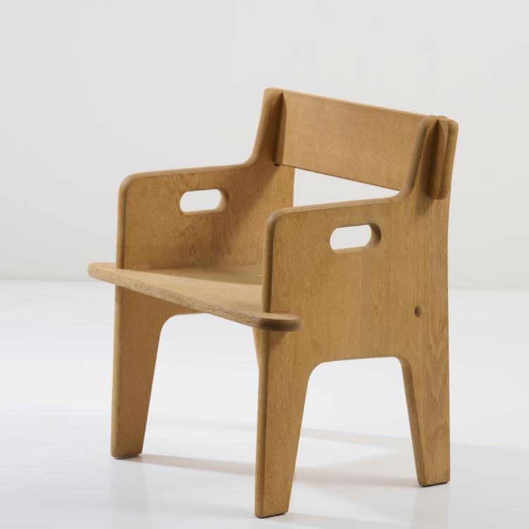 Hauptbild zu Objekt, Kinderstuhl 'Peter's Chair', 1944, Hans J. Wegner, Getama, Gedsted, 167B 426