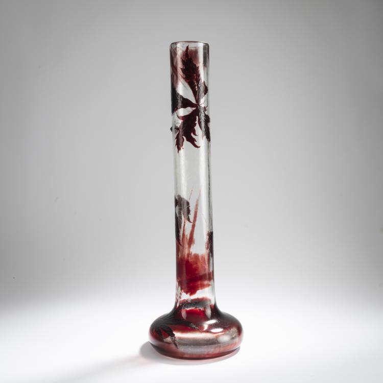 Bild 1 zu Objekt, Tall vase 'Erable en automne avec toile d'araign&eacute;e', 1894, Emile Gall&eacute;, Gall&eacute;, Nancy, 168A 117