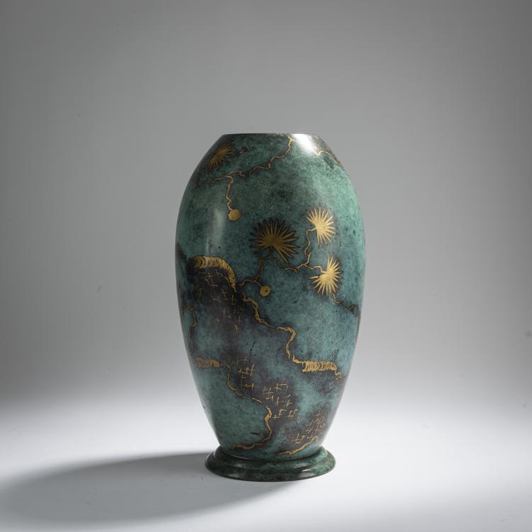 Hauptbild zu Objekt, 'Ikora' vase, 1931, WMF, Geislingen, 168B 413