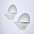 Two 'Egisto 38 parete' wall lights, 1985