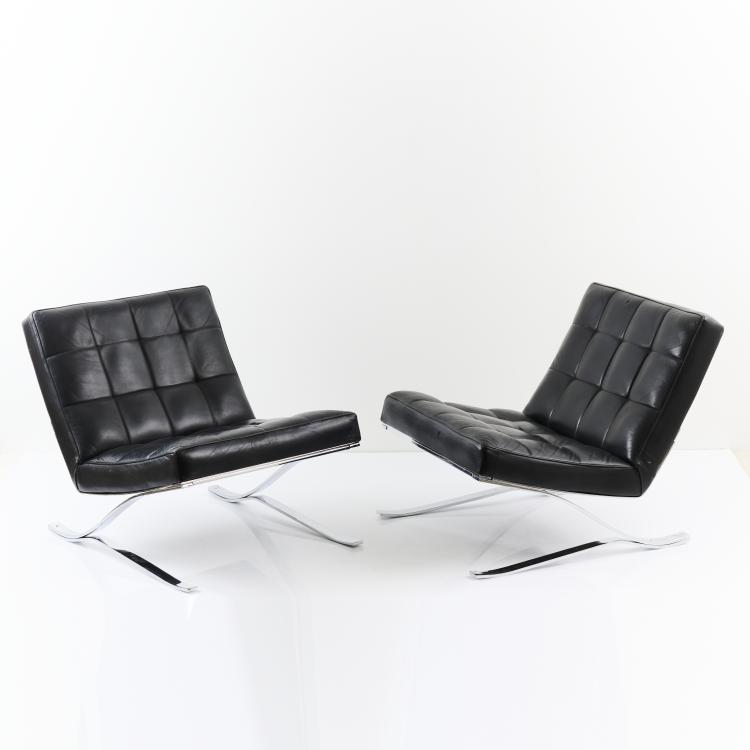 Bild 3 zu Objekt, Zwei Sessel 'Conferstar', 1964, R&ouml;hl, Potsdam, 167B 514