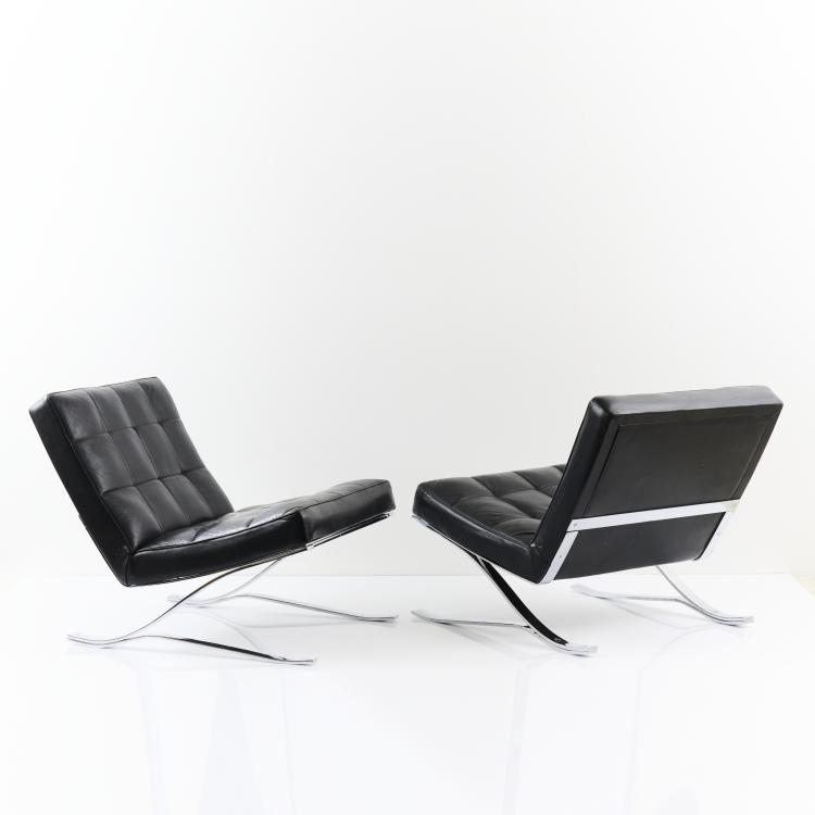 Bild 4 zu Objekt, Zwei Sessel 'Conferstar', 1964, R&ouml;hl, Potsdam, 167B 514