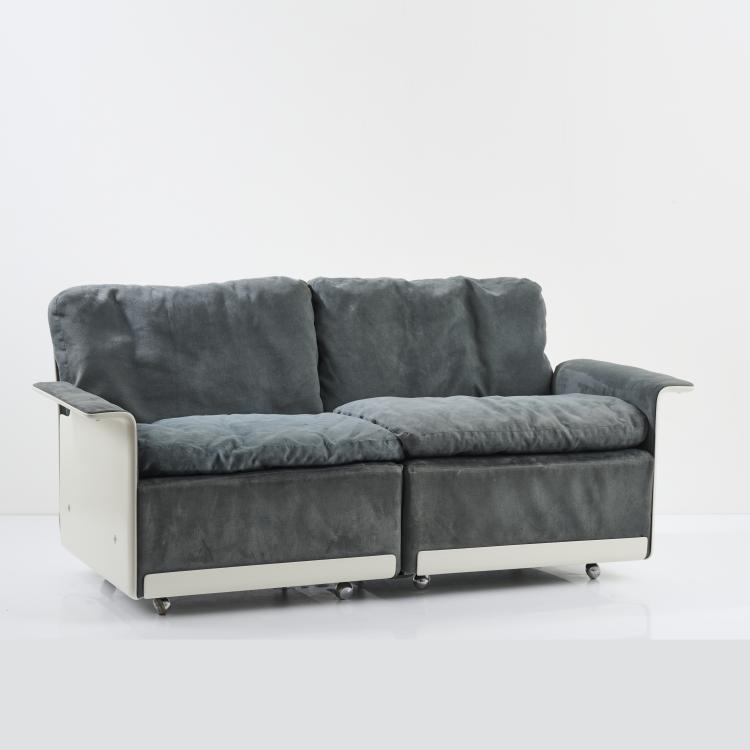 Hauptbild zu Objekt, Zweiersofa '620', 1962, Dieter Rams, Vitsoe & Zapf, Kronberg, 167B 541