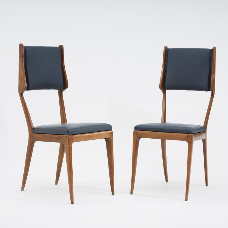 Hauptbild zu Objekt, Two chairs, 1960s, Italien, 167A 166