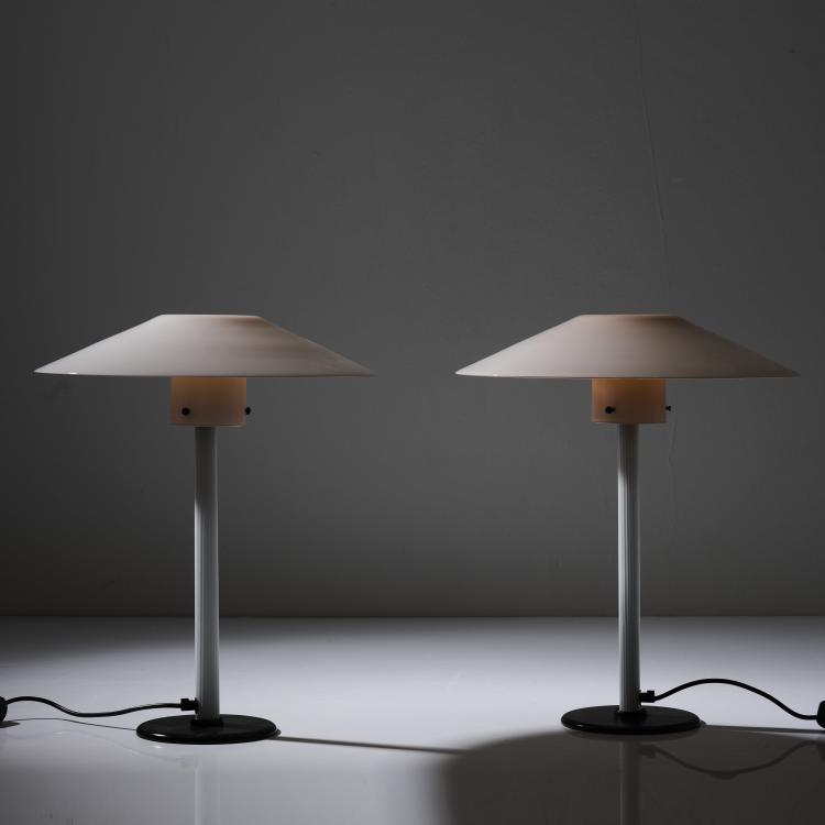 Bild 2 zu Objekt, Zwei Tischleuchten 'Chiara', 1984, Cini Boeri, Venini & C., Murano, 167A 295