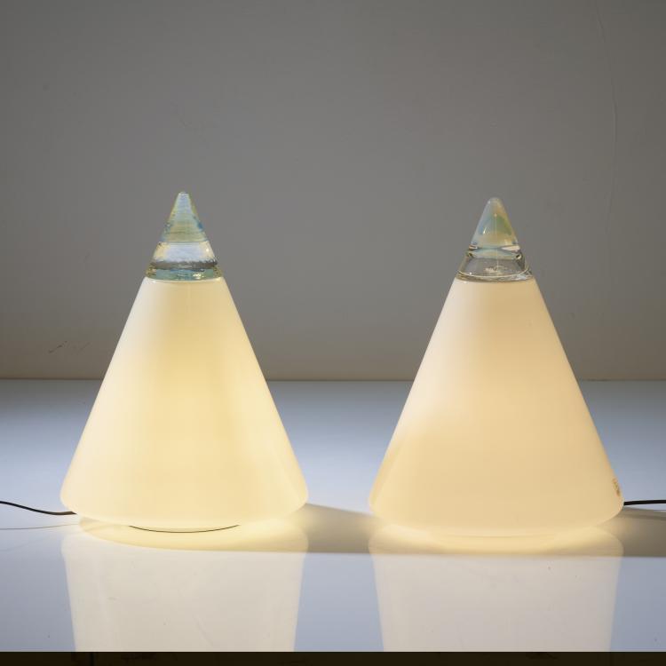 Hauptbild zu Objekt, Two 'Rio' table light, 1960s, Giusto Toso, Leucos, Mailand, 167A 209