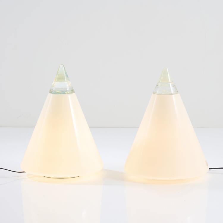 Bild 1 zu Objekt, Two 'Rio' table light, 1960s, Giusto Toso, Leucos, Mailand, 167A 209
