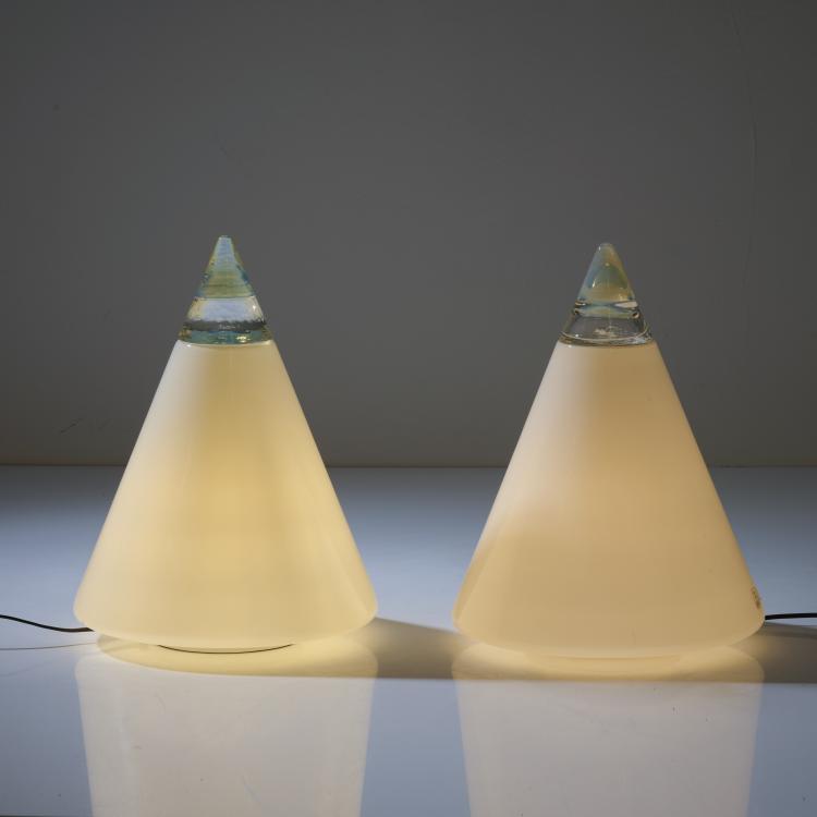 Bild 2 zu Objekt, Two 'Rio' table light, 1960s, Giusto Toso, Leucos, Mailand, 167A 209