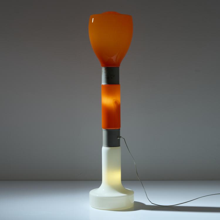 Bild 1 zu Objekt, 'Birillo' floor light, 1960s, Carlo Nason, Mazzega, A. V., Murano, 167A 196