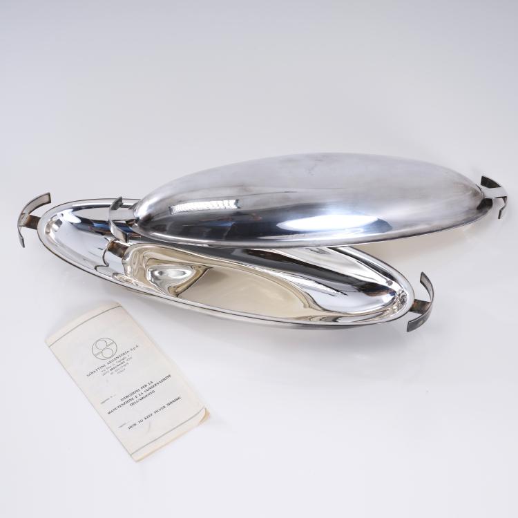 Bild 1 zu Objekt, 'Conch-table' fish bowl, 1970s, Lino Sabattini, Sabattini Argenteria, Bregnano, 167A 115