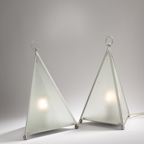 Two 'Sole' table lights, 1990s