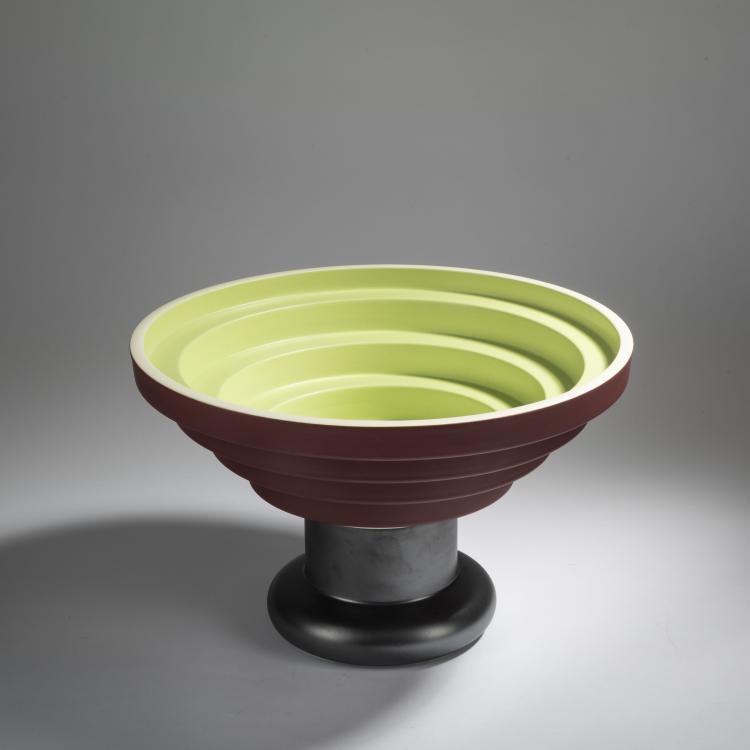 Bild 1 zu Objekt, 'Alzata a scalino' - model 540 bowl, 1956, Ettore Sottsass, Bitossi, Montelupo, 167A 85