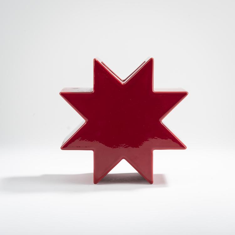 Bild 1 zu Objekt, Vase 'Hsing' from the 'Ceramiche Pop' series, 1972/73, Ettore Sottsass, Alessio Sarri, Sesto Fiorentino, 167A 87