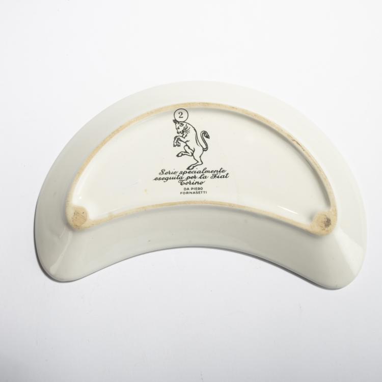 Bild 1 zu Objekt, Sechs Beilagenteller 'Fiat', 1960er Jahre, Piero Fornasetti, Fornasetti, Mailand, 167A 130