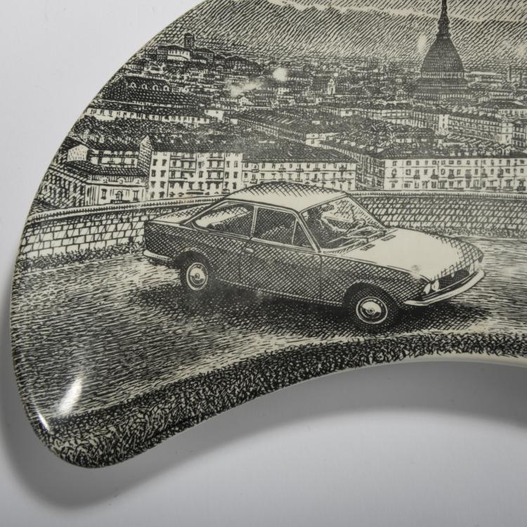 Bild 3 zu Objekt, Sechs Beilagenteller 'Fiat', 1960er Jahre, Piero Fornasetti, Fornasetti, Mailand, 167A 130