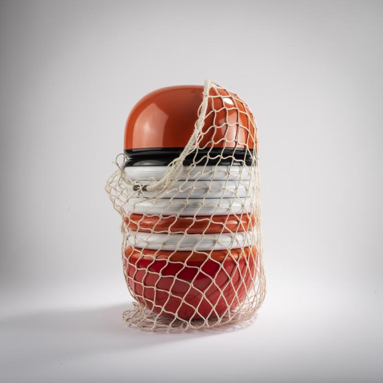 Hauptbild zu Objekt, Picknick-Geschirr 'La Bomba', 1972, Helen von Boch,Federigo Fabbrini, Villeroy & Boch, Mettlach, 167B 554