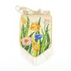 Pouch with flower meadow, c. 1920-30