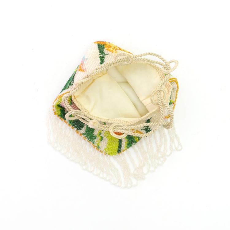 Bild 1 zu Objekt, Perlbeutel mit Blumenwiese, um 1920-30, 167O 197