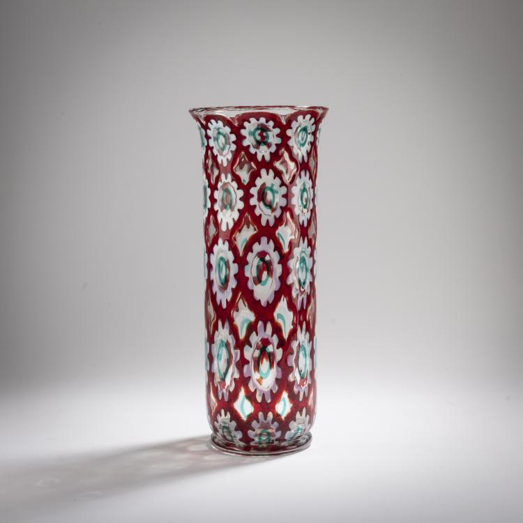 Bild 1 zu Objekt, 'Rotellato' vase, 1970, Ercole Barovier, Barovier & Toso, Murano, 167C 726