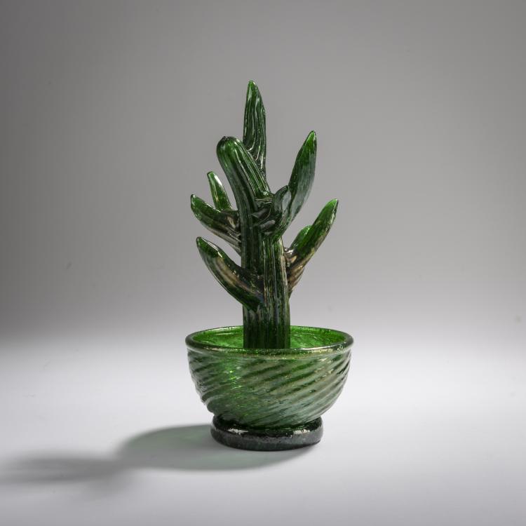 Hauptbild zu Objekt, 'Pianta grassa', 1933-35, Flavio Poli, Seguso Vetri d'Arte, Murano, 167C 606