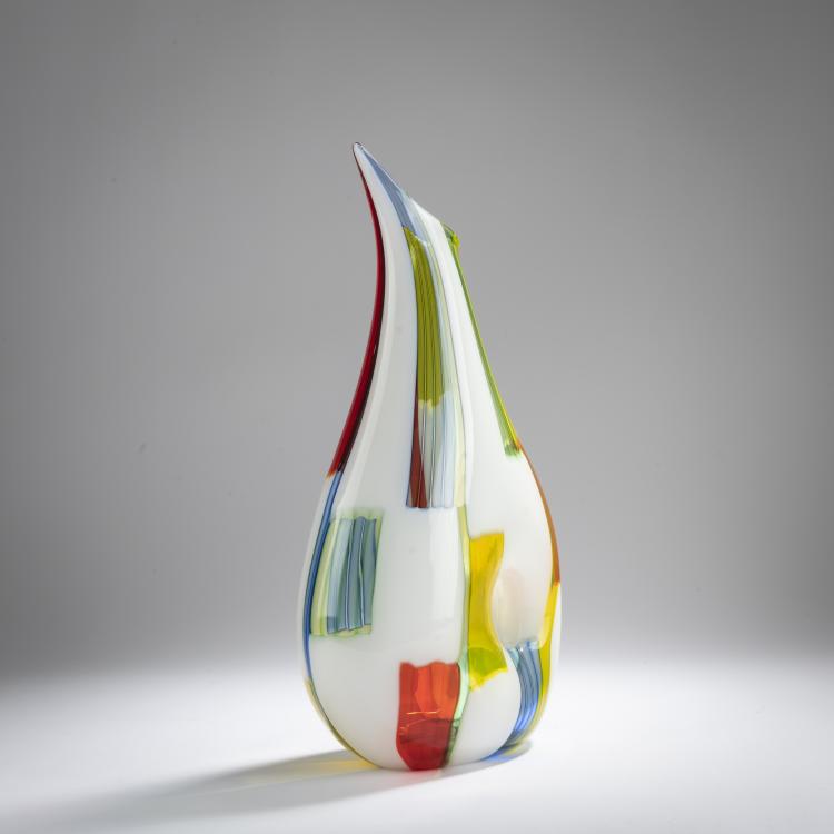Hauptbild zu Objekt, 'Bandierine' vase, c. 1956, Anzolo Fuga, A.Ve.M., Murano, 167C 797