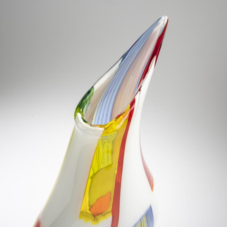 Bild 5 zu Objekt, 'Bandierine' vase, c. 1956, Anzolo Fuga, A.Ve.M., Murano, 167C 797