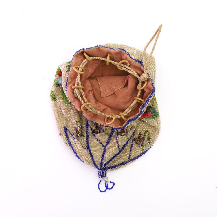 Bild 2 zu Objekt, Pouch with floral border, 2nd half of the 19th century, 167O 65