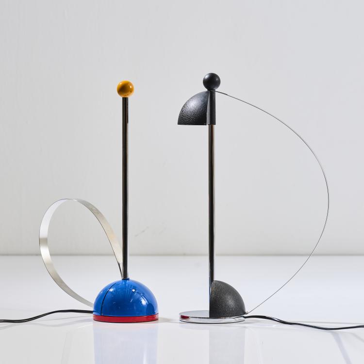 Bild 3 zu Objekt, Two table lights, 1980s, Martine Bedin (attributed), Megalit, Bordeaux, 167A 308