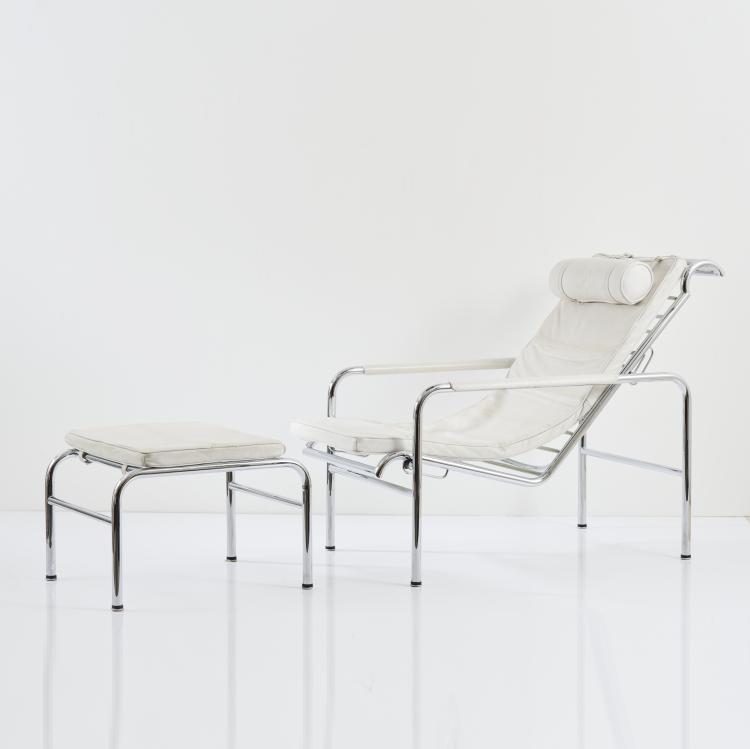 Bild 1 zu Objekt, 'Genni' armchair with ottoman, 1935, Gabriele Mucchi, Zanotta, Nova Milanese, 167A 17
