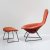 Sessel 'Bird Chair' mit Ottoman, 1950