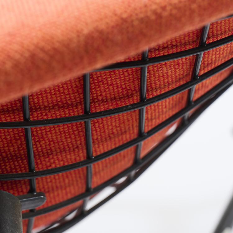 Bild 5 zu Objekt, 'Bird Chair' armchair with ottoman, 1950, Harry Bertoia, Knoll International, New York, 167B 458