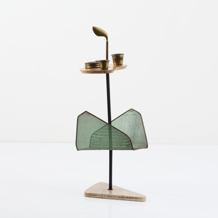Hauptbild zu Objekt, Rauchtischchen 'Golfschl&auml;ger', um 1955, 167A 50