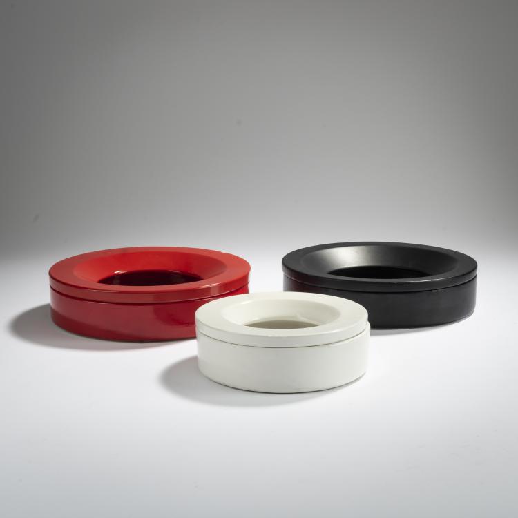 Hauptbild zu Objekt, Three 'Barbados' ashtrays, 1964, Angelo Mangiarotti, Danese, Mailand, 167A 97