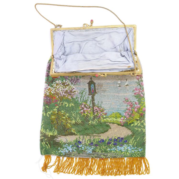 Bild 2 zu Objekt, B&uuml;geltasche mit See, um 1920, 167O 249