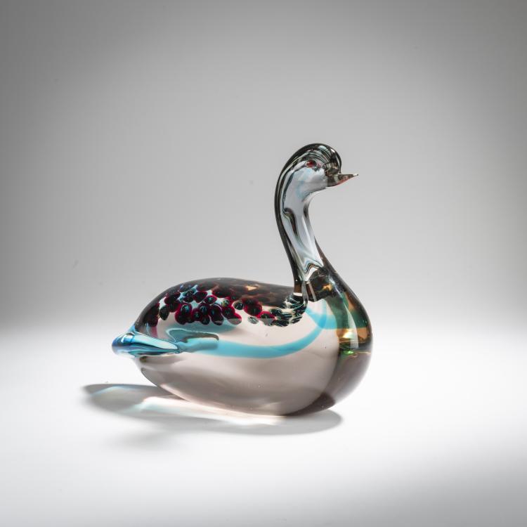 Hauptbild zu Objekt, Duck, c. 1962, Antonio Da Ros, Cenedese, Gino, Murano, 167C 789