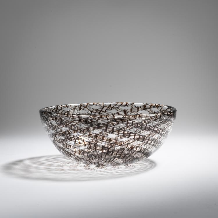 Hauptbild zu Objekt, 'Festoni' bowl, 1954, Archimede Seguso, Seguso, Archimede, Murano, 167C 758