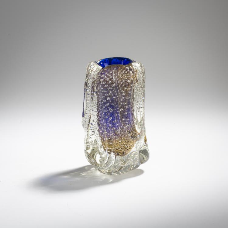 Hauptbild zu Objekt, 'A bollicine oro' vase, 1941, Flavio Poli, Seguso Vetri d'Arte, Murano, 167C 745