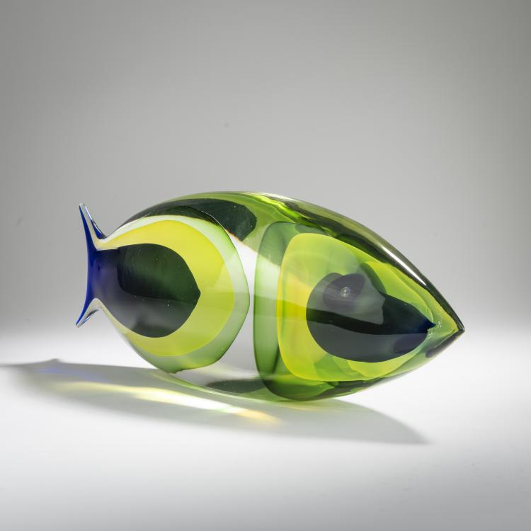 Bild 1 zu Objekt, Fish, c. 1995, Stefano Toso, Don&agrave;, Romano, Murano, 167C 739
