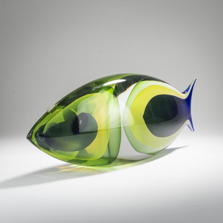Bild 2 zu Objekt, Fish, c. 1995, Stefano Toso, Don&agrave;, Romano, Murano, 167C 739