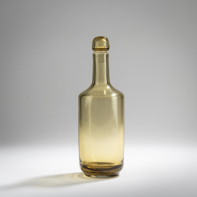 Hauptbild zu Objekt, Bottle with stopper, c. 1956, Paolo Venini, Venini & C., 167C 672