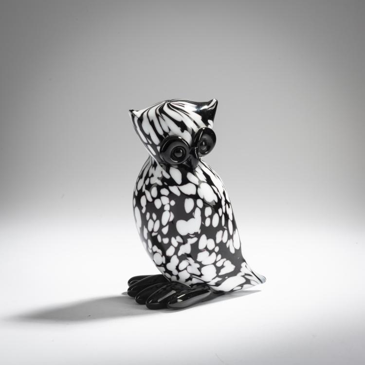 Hauptbild zu Objekt, Owl, 1951, Archimede Seguso, Seguso, Archimede, Murano, 167C 770