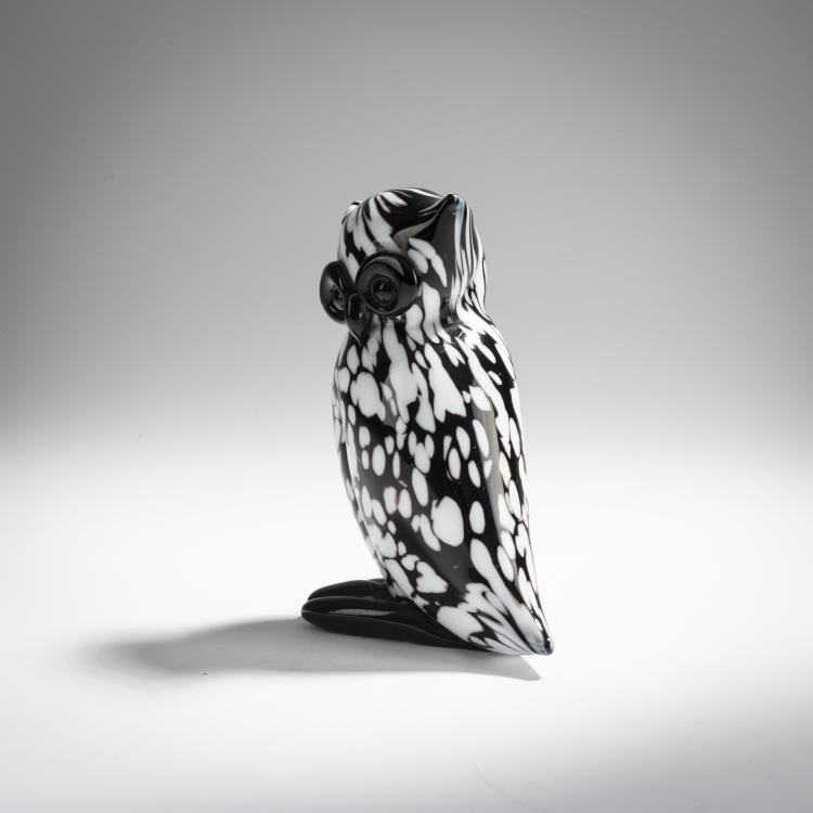 Bild 1 zu Objekt, Owl, 1951, Archimede Seguso, Seguso, Archimede, Murano, 167C 770