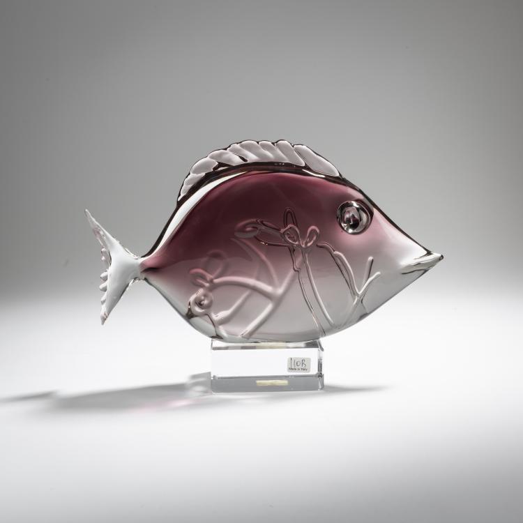 Hauptbild zu Objekt, Fish, 1960s, Barbini, Alfredo, Murano, 167C 802