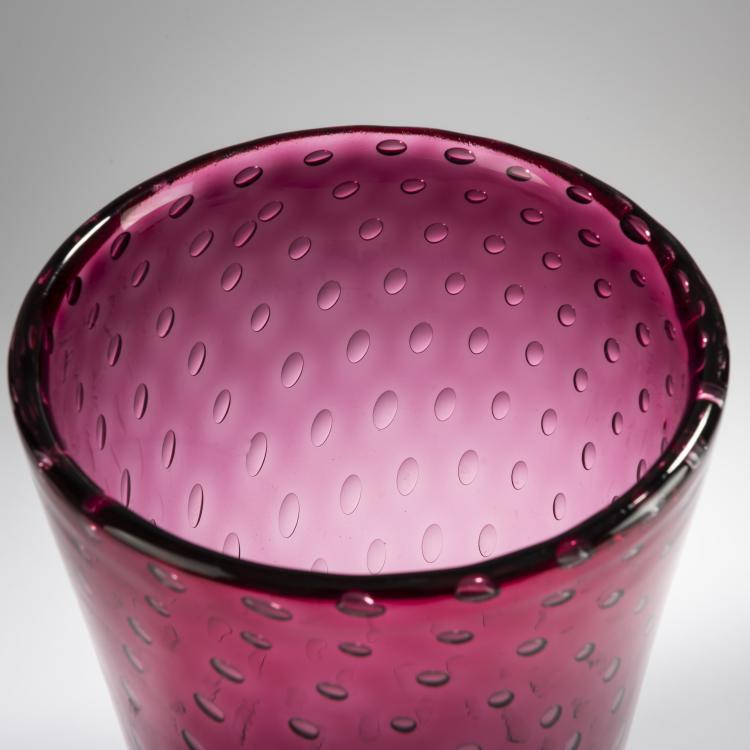 Bild 3 zu Objekt, Tall 'A bolle' vase, c. 1955, Murano, 167C 812