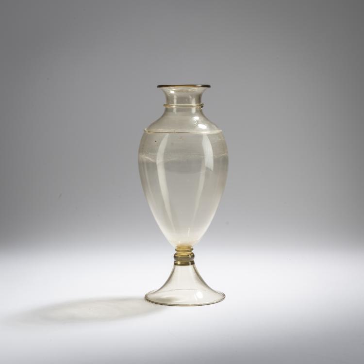 Hauptbild zu Objekt, Vase, c. 1925, Vittorio Zecchin, Cappellin, M.V.M., Murano, 167C 626
