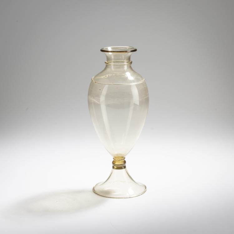 Bild 1 zu Objekt, Vase, c. 1925, Vittorio Zecchin, Cappellin, M.V.M., Murano, 167C 626