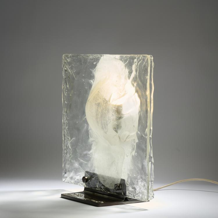 Hauptbild zu Objekt, Tischleuchte, 1967, Gio Ponti,Toni Zuccheri, Venini & C., Murano, 167A 212
