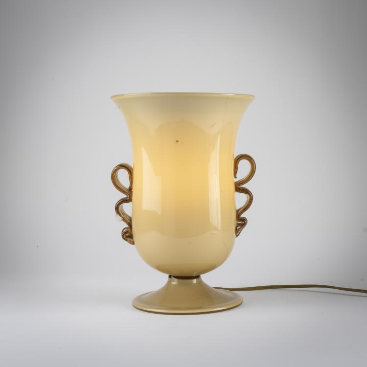 Hauptbild zu Objekt, Table light 'Incamiciato', c. 1930, Guido Balsamo Stella, S.A.I.A.R. Ferro Toso, Murano, 167C 630