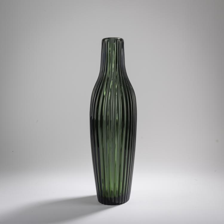 Bild 2 zu Objekt, 'Sommerso a coste' vase, 1953, Flavio Poli, Seguso Vetri d'Arte, Murano, 167C 749