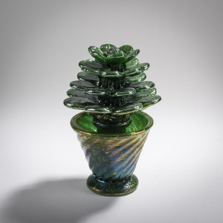 Bild 1 zu Objekt, 'Pianta grassa', 1930s, Flavio Poli, Seguso Vetri d'Arte, Murano, 167C 605